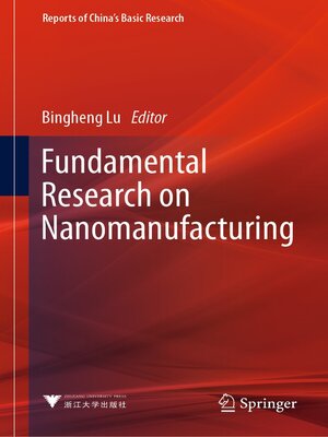 cover image of Fundamental Research on Nanomanufacturing